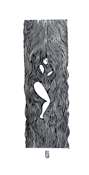 The Secrets of the Water / dark navy blue