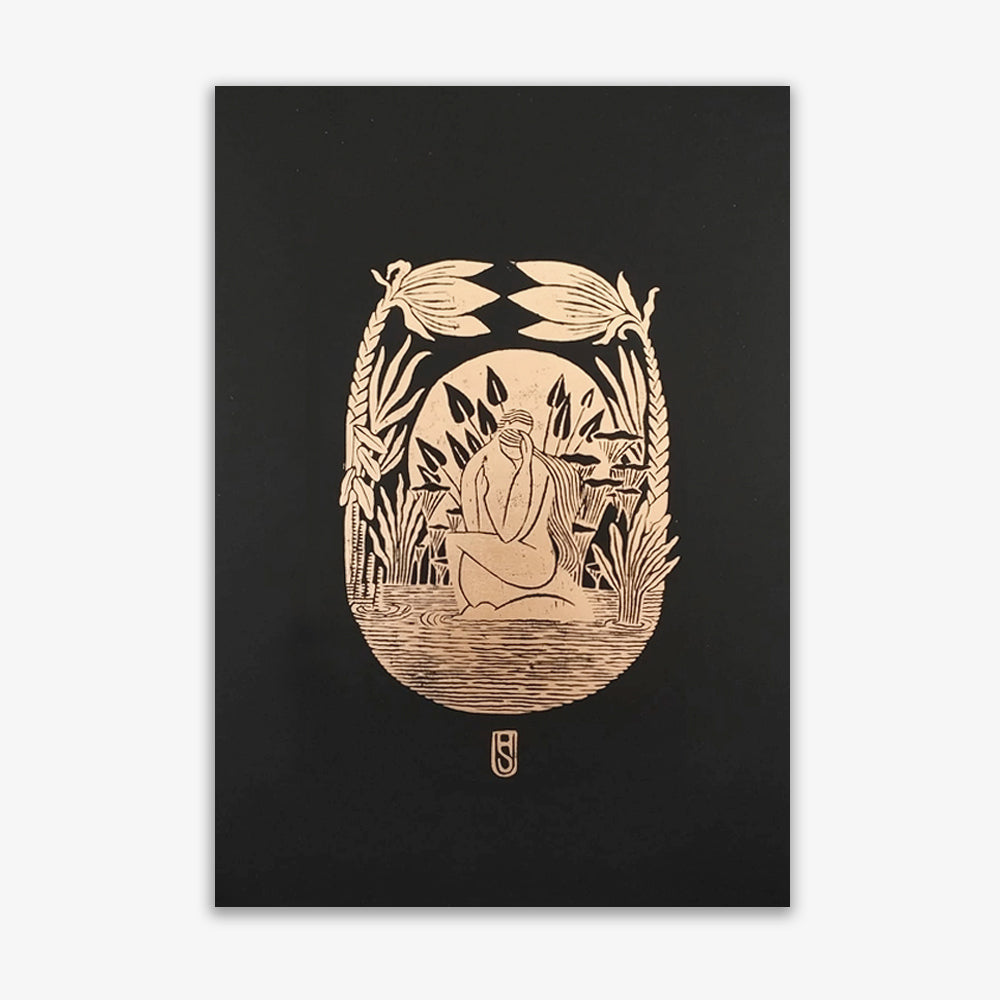 Golden Paradise / Black A3