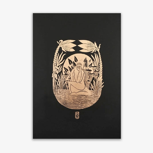 Golden Paradise / Black A3