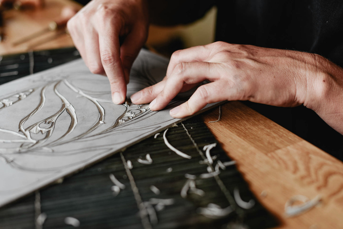 סדנת הדפס לינולאום מותאמת אישית