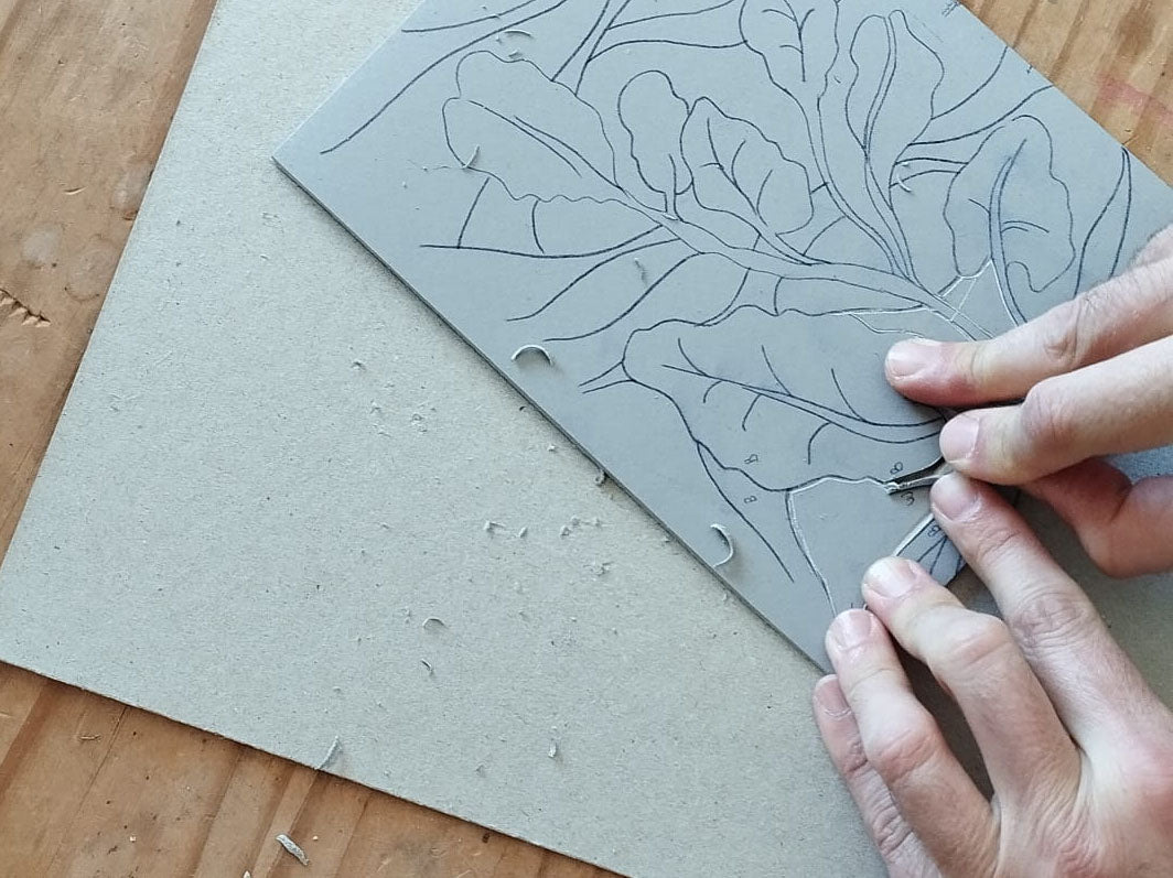 סדנת הדפס לינולאום מותאמת אישית